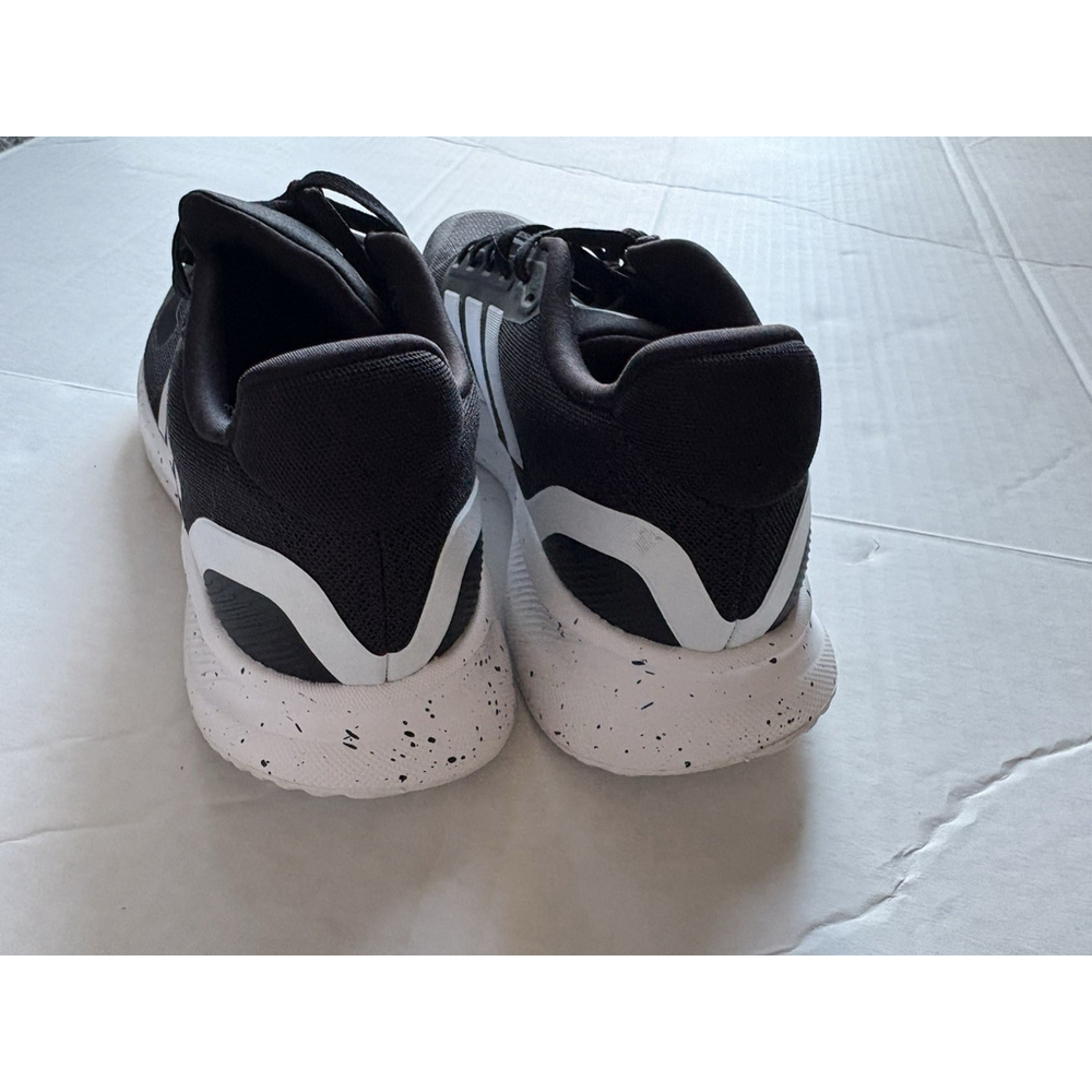 Adidas Womens Run Falcon 5 Athletic Shoe Black White Size 9 NEW - Picture 2 of 6